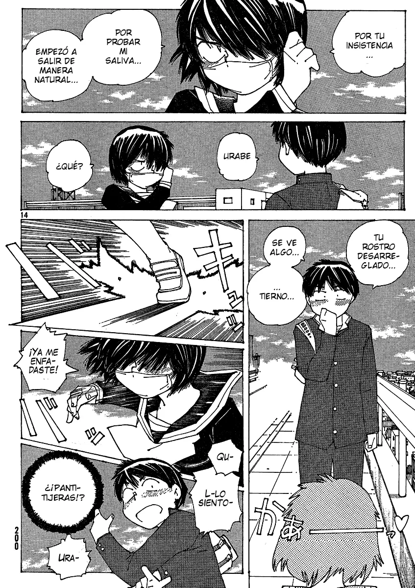 Nazo no Kanojo X capítulo 54 página 14