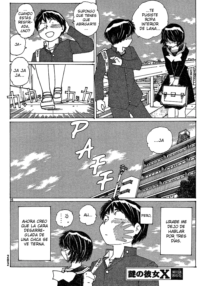 Nazo no Kanojo X capítulo 54 página 16