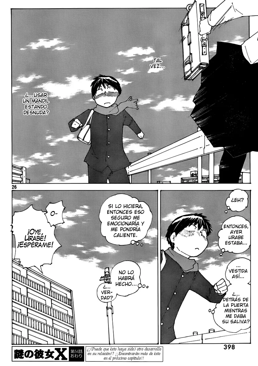 Nazo no Kanojo X capítulo 55 página 26
