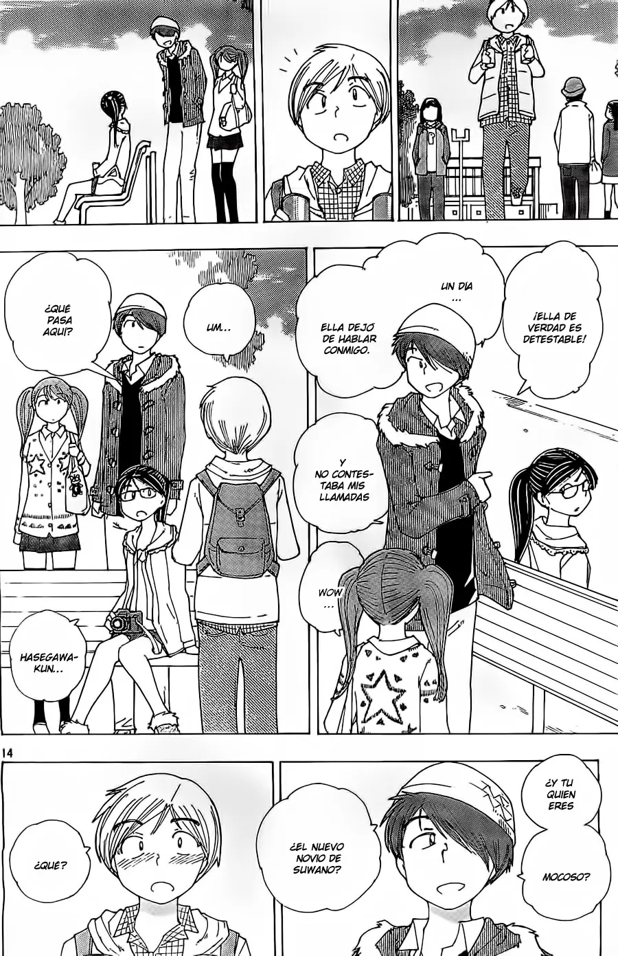 Nazo no Kanojo X capítulo 84 página 14
