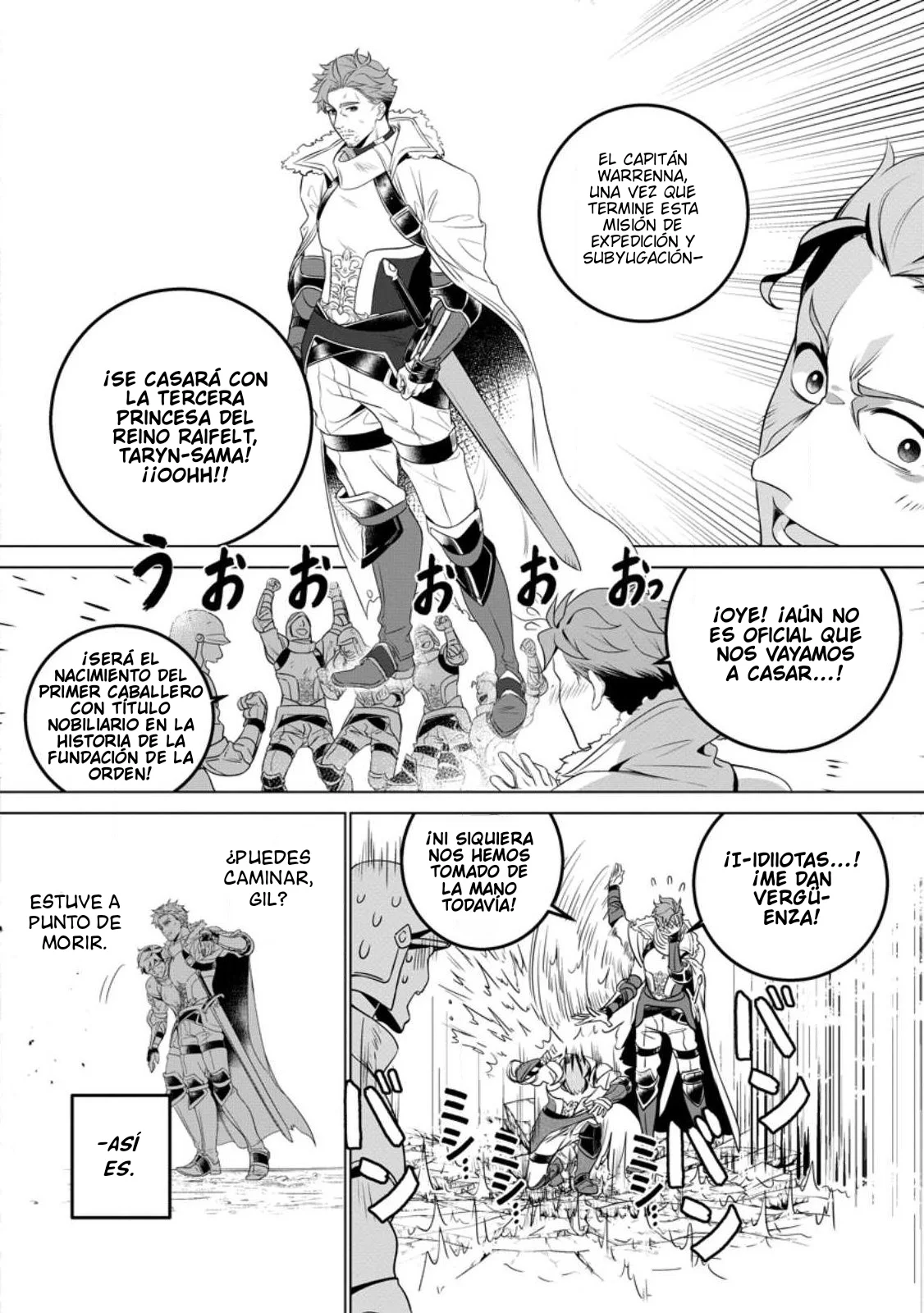 Netorare Tsuihou Sareta Saikyou Kishi Danchou no Ossan, Katainaka de Eiyuu ni Matsuri Agerareru - Capítulo 1 - Página 11 - LectorTMOo