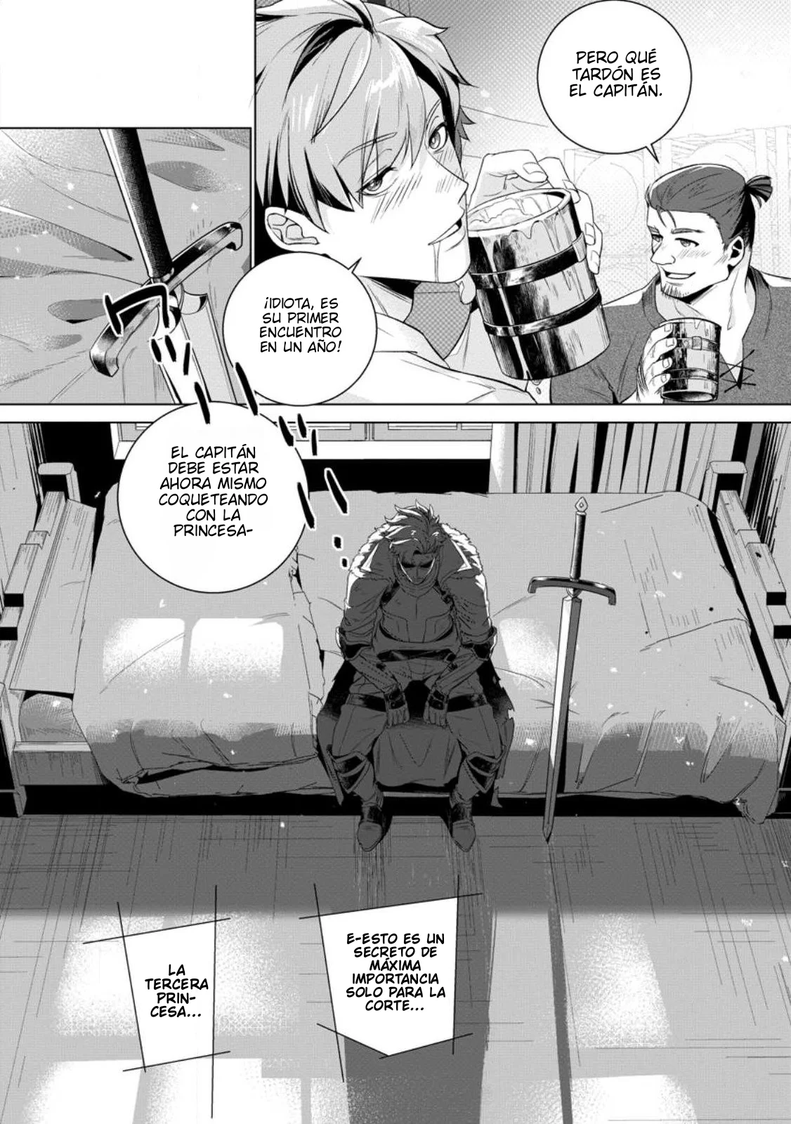 Netorare Tsuihou Sareta Saikyou Kishi Danchou no Ossan, Katainaka de Eiyuu ni Matsuri Agerareru - Capítulo 1 - Página 22 - LectorTMOo