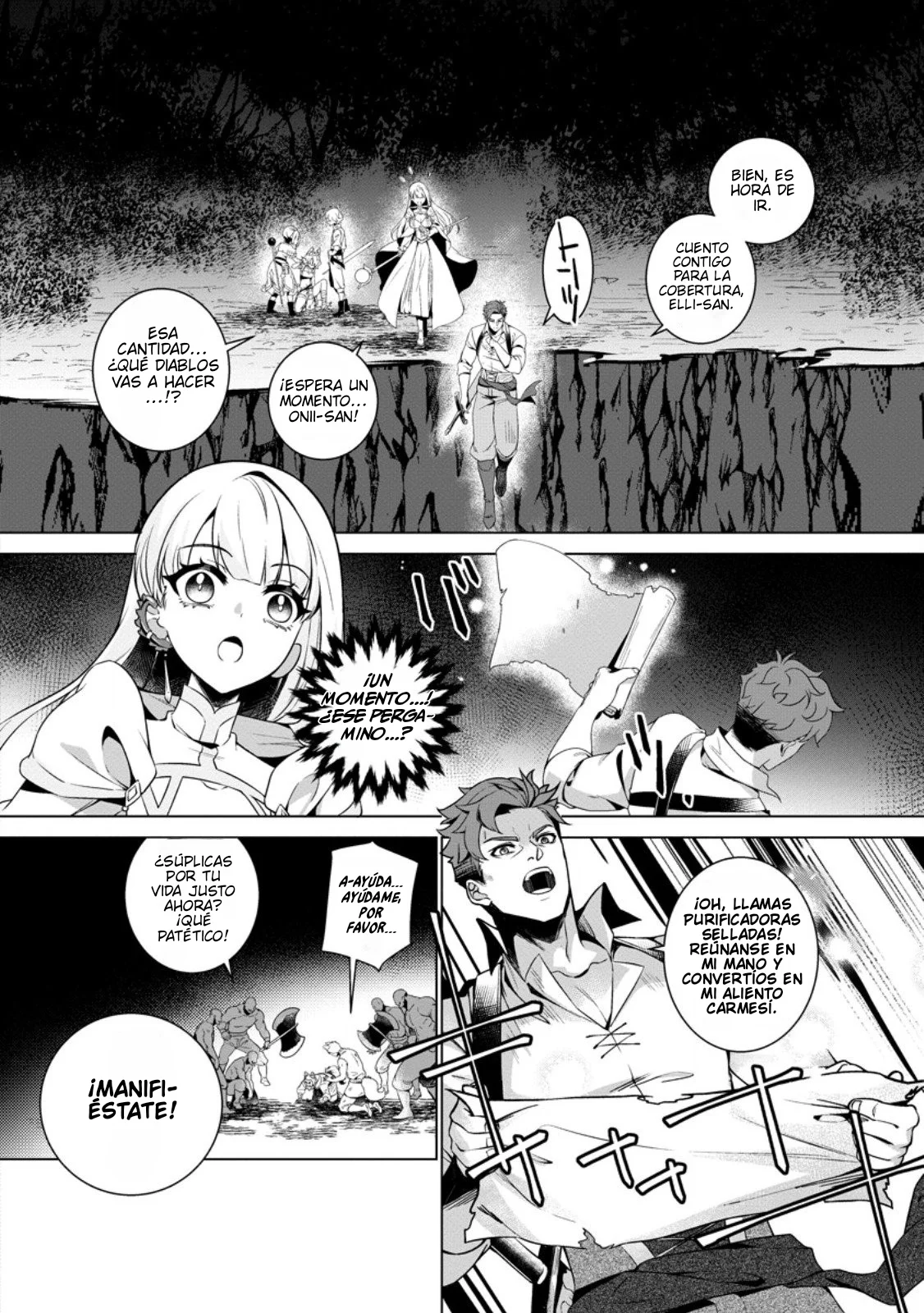 Netorare Tsuihou Sareta Saikyou Kishi Danchou no Ossan, Katainaka de Eiyuu ni Matsuri Agerareru - Capítulo 3 - Página 13 - LectorTMOo