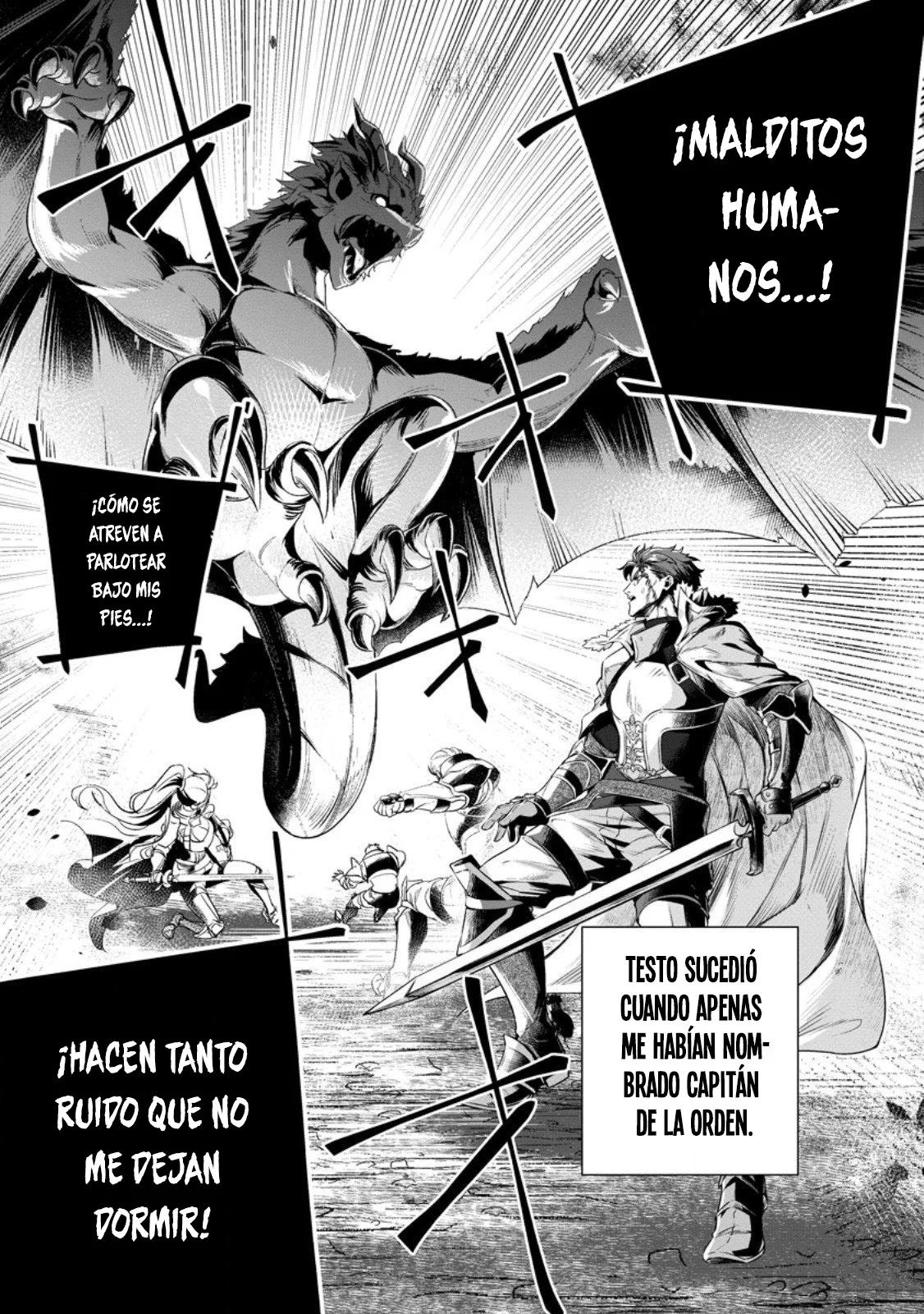 Netorare Tsuihou Sareta Saikyou Kishi Danchou no Ossan, Katainaka de Eiyuu ni Matsuri Agerareru - Capítulo 5 - Página 4 - LectorTMOo