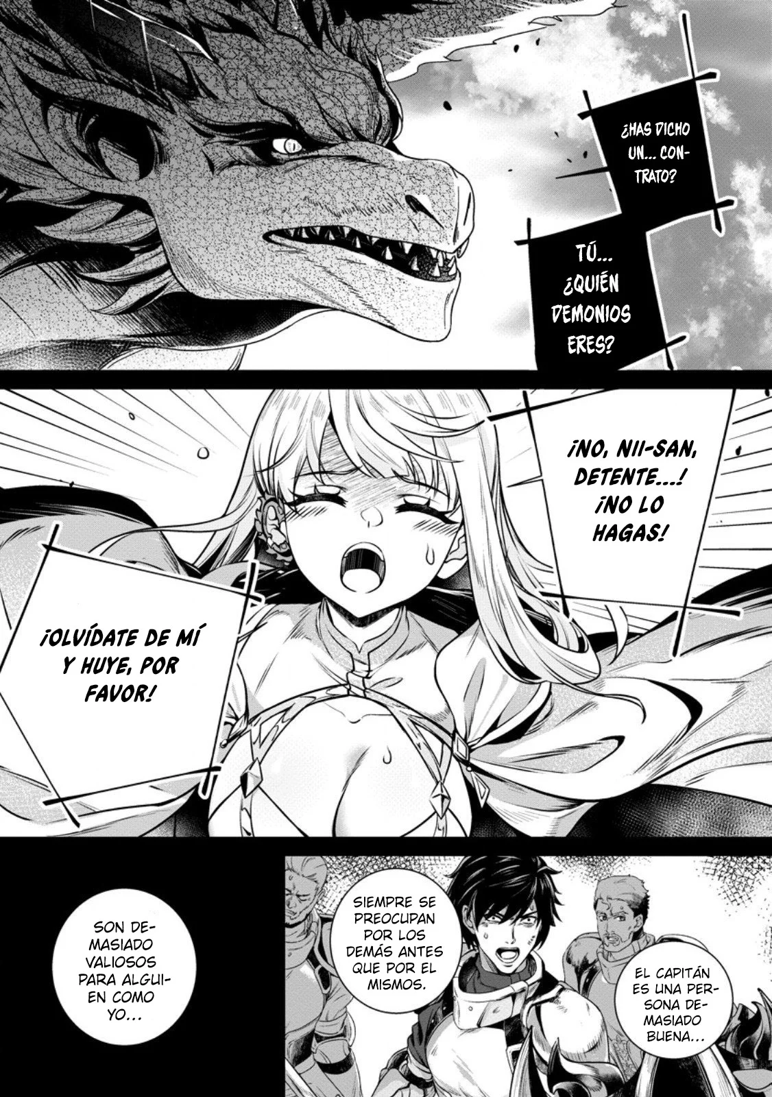 Netorare Tsuihou Sareta Saikyou Kishi Danchou no Ossan, Katainaka de Eiyuu ni Matsuri Agerareru - Capítulo 5 - Página 7 - LectorTMOo