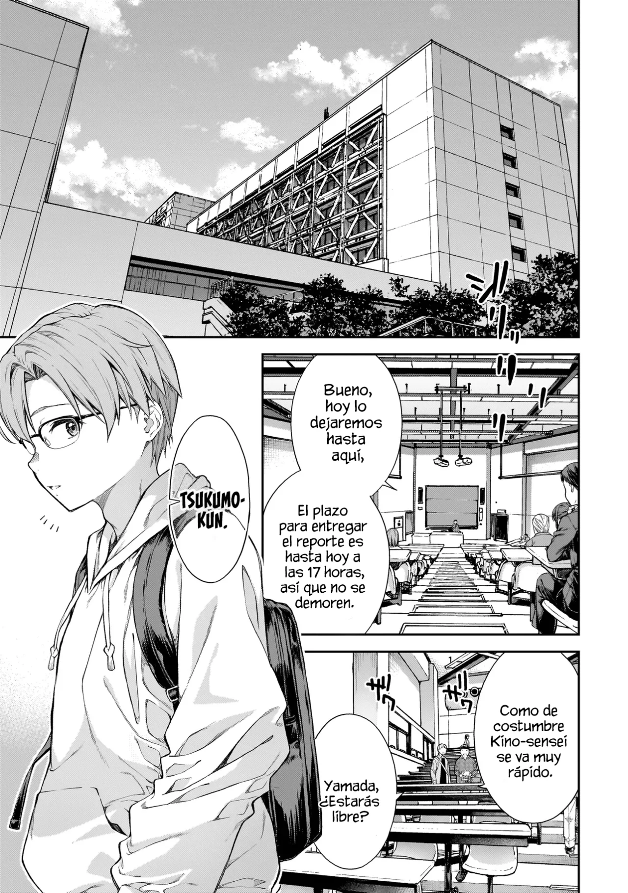 No lo sé, Yoshida-san capítulo 1 página 6