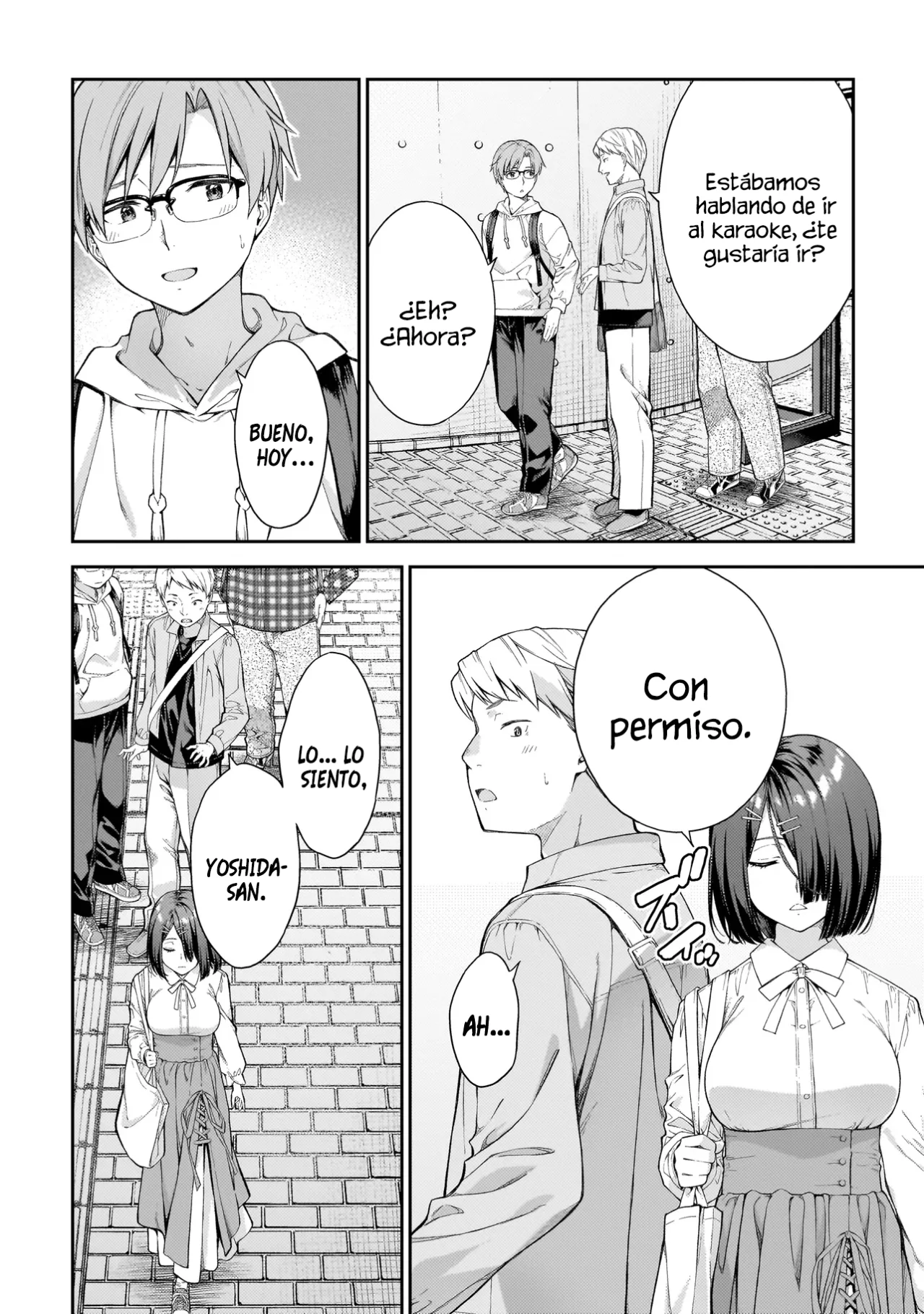 No lo sé, Yoshida-san capítulo 1 página 7