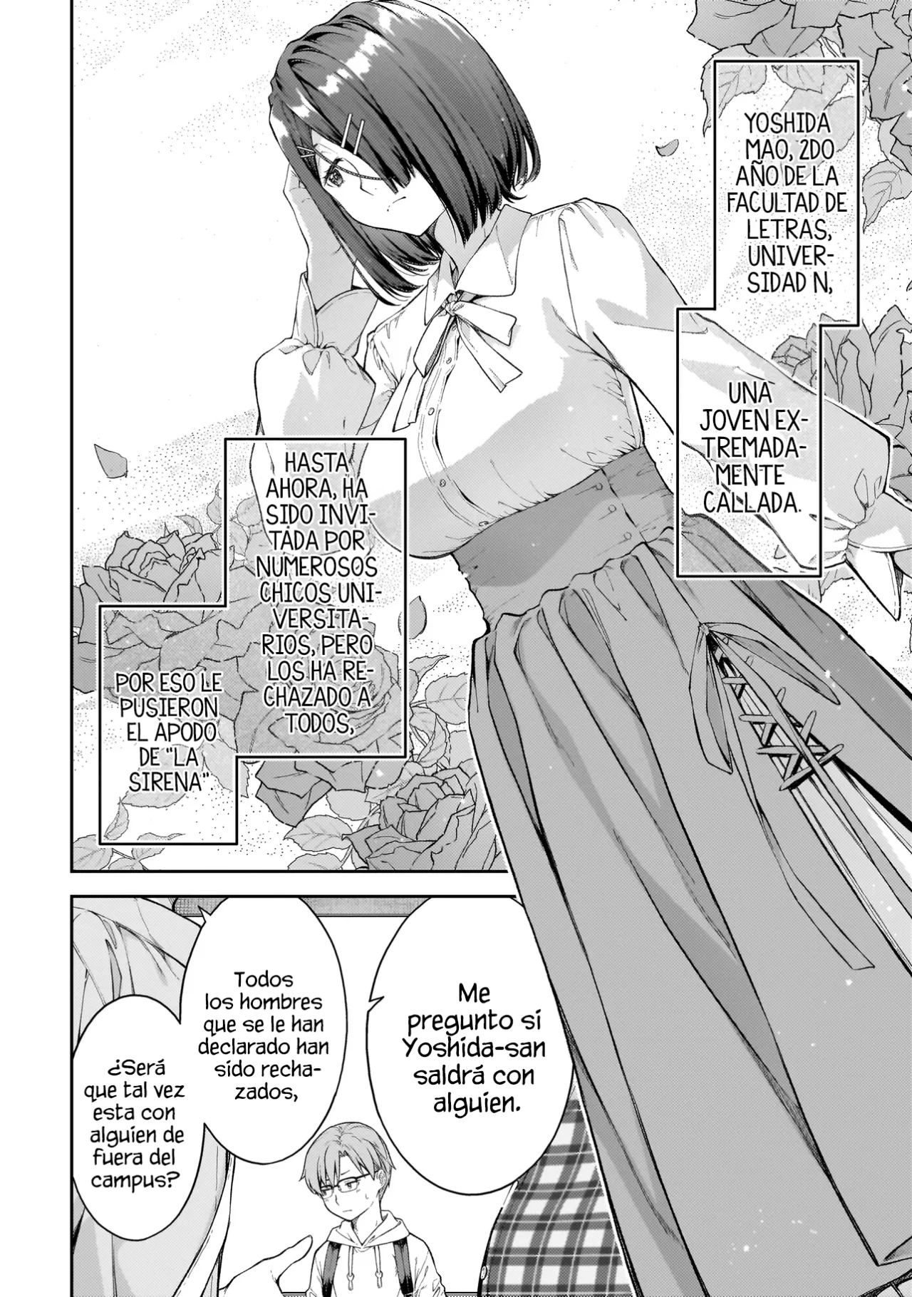 No lo sé, Yoshida-san capítulo 1 página 9
