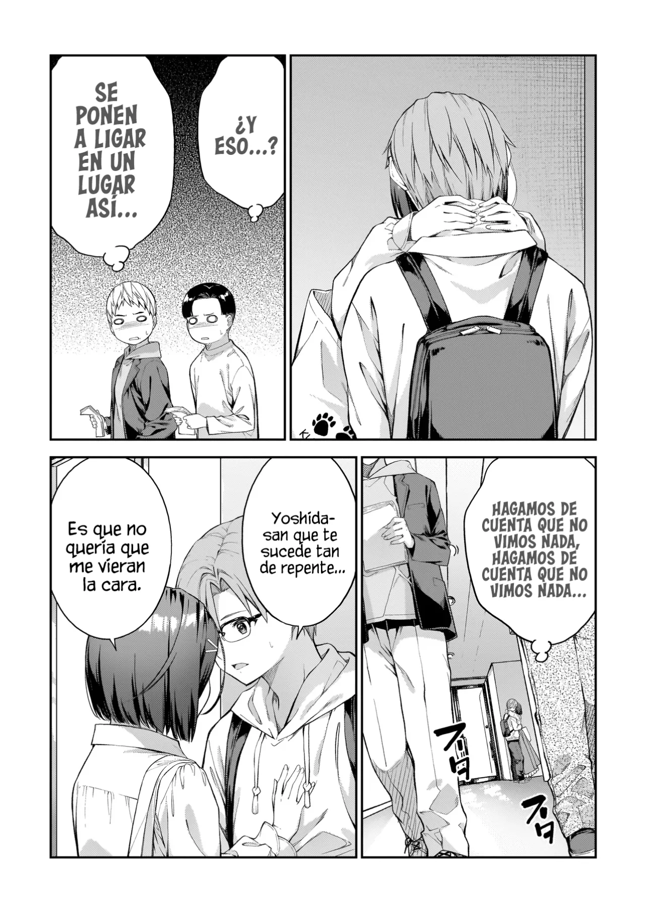 No lo sé, Yoshida-san capítulo 1 página 15