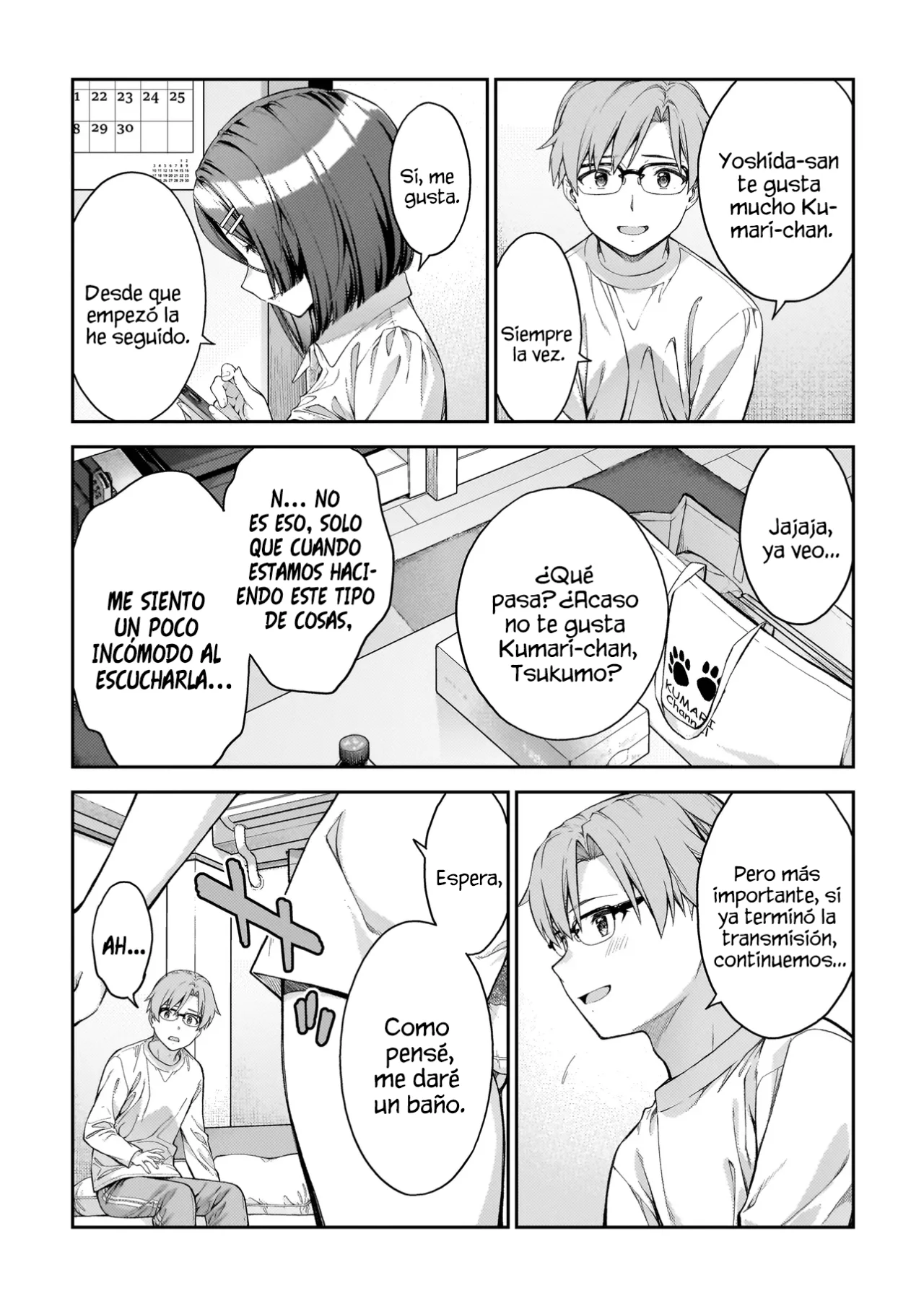 No lo sé, Yoshida-san capítulo 1 página 21