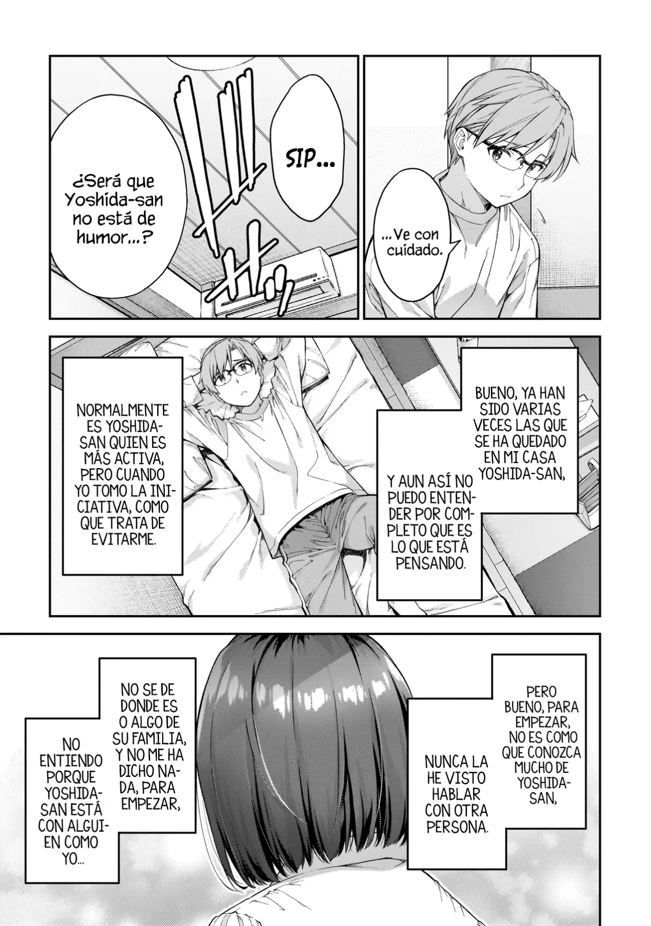 No lo sé, Yoshida-san capítulo 1 página 22