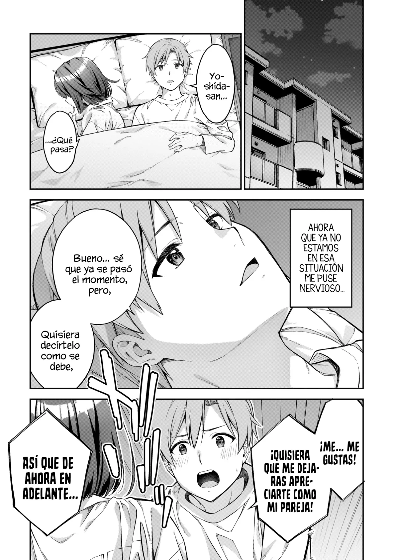 No lo sé, Yoshida-san capítulo 1 página 34