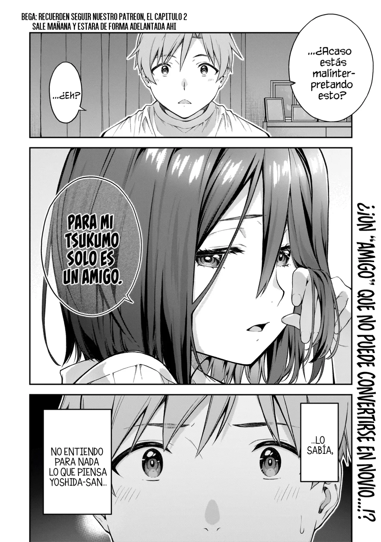 No lo sé, Yoshida-san capítulo 1 página 35