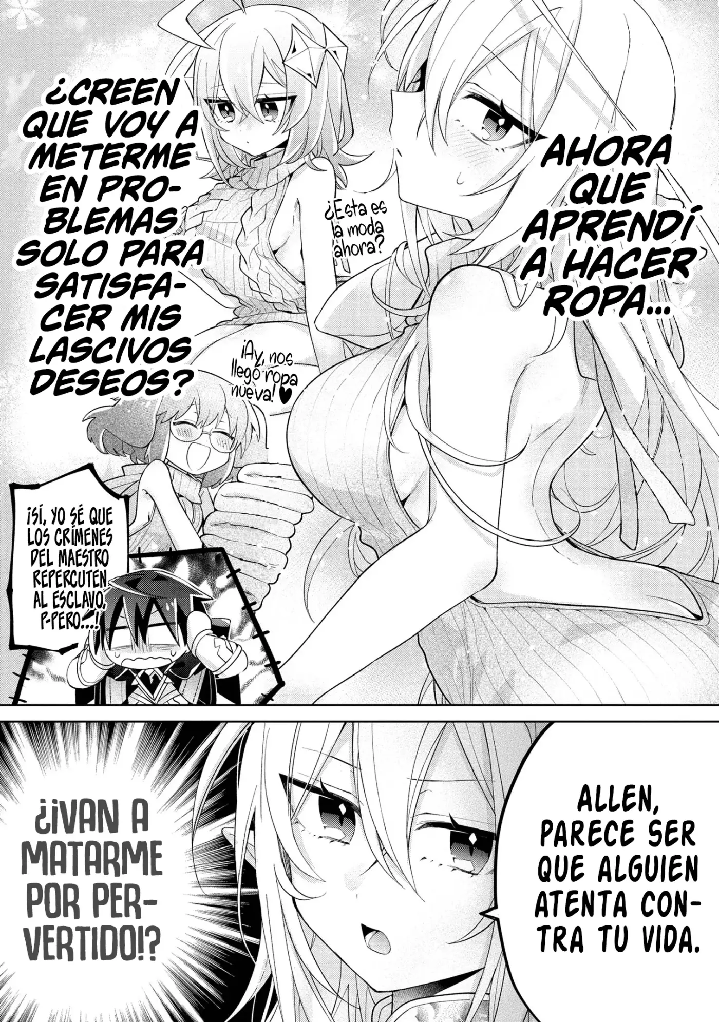 No puedo aprovecharme de mis esclavas por lo talentosas que son - Capítulo 13 - Página 12 - LectorTMOo