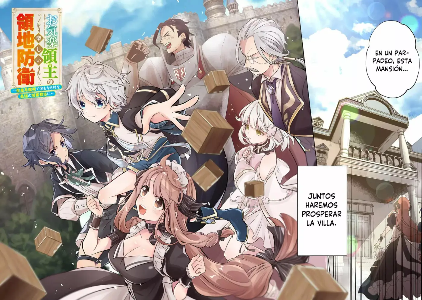 Okiraku Ryoushu no Tanoshii Ryouchi Bouei - Capítulo 1.1 - Página 3 - LectorTMOo