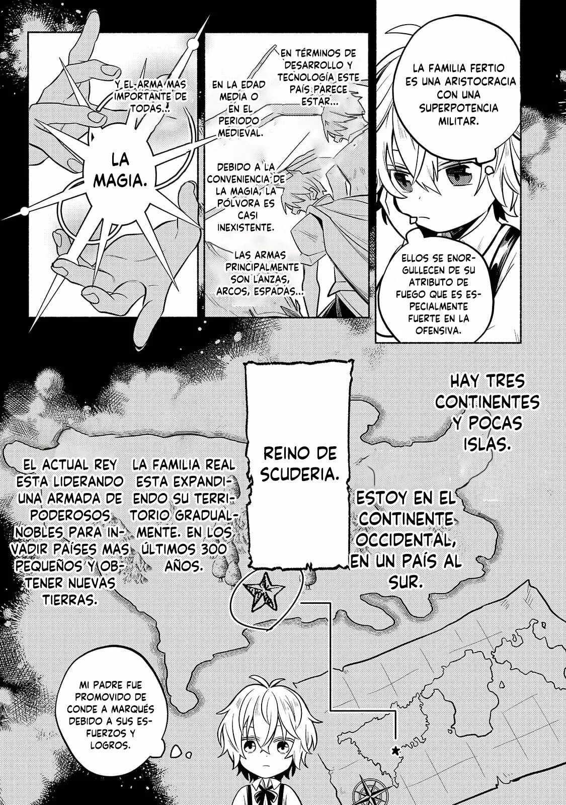 Okiraku Ryoushu no Tanoshii Ryouchi Bouei - Capítulo 1.2 - Página 6 - LectorTMOo