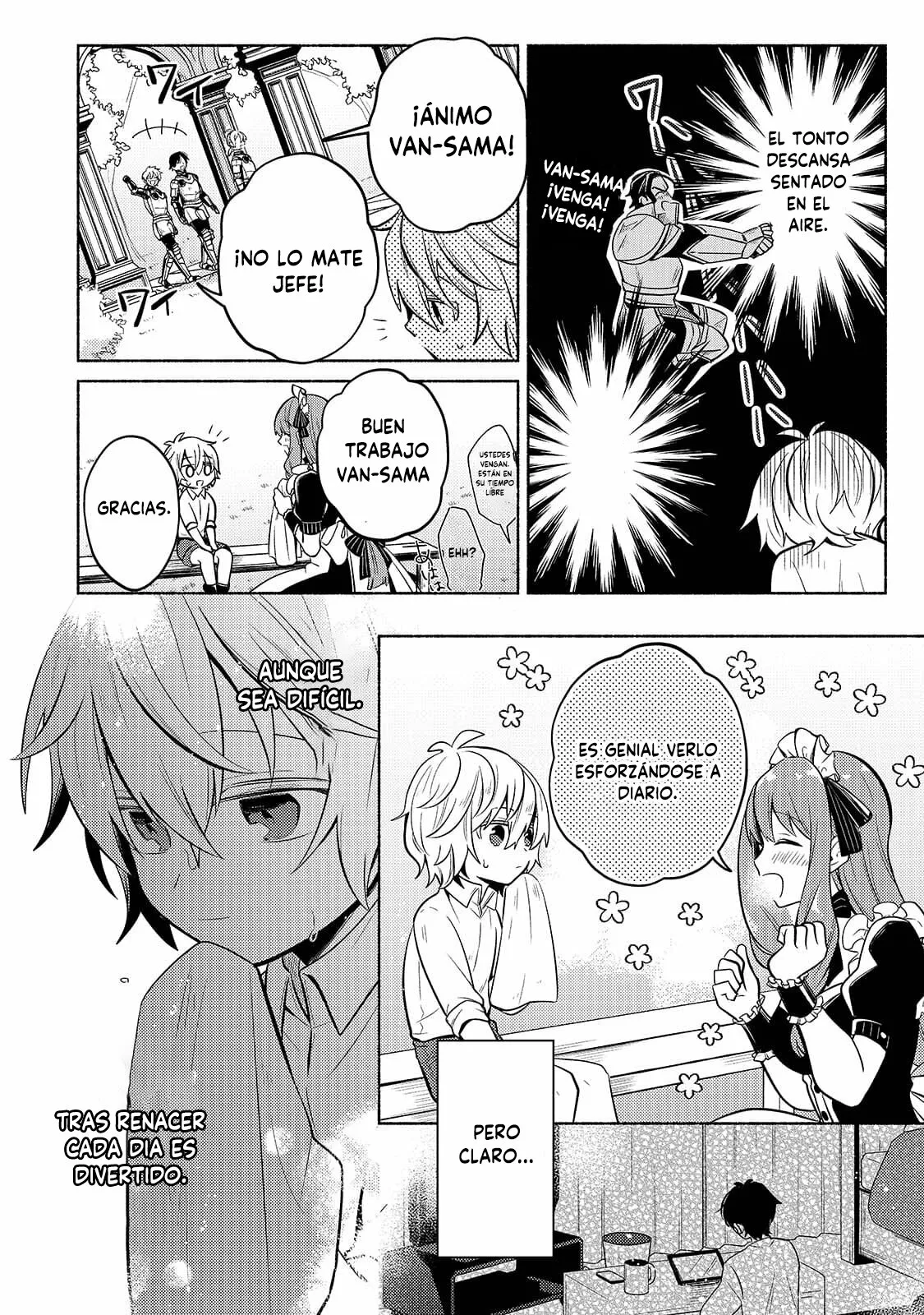 Okiraku Ryoushu no Tanoshii Ryouchi Bouei - Capítulo 1.3 - Página 12 - LectorTMOo
