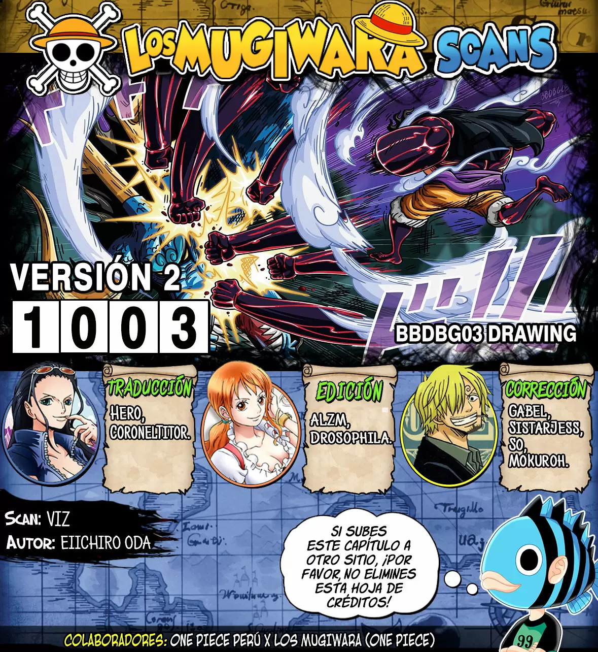One Piece - Capítulo 1003 - Página 1 - LectorTMOo