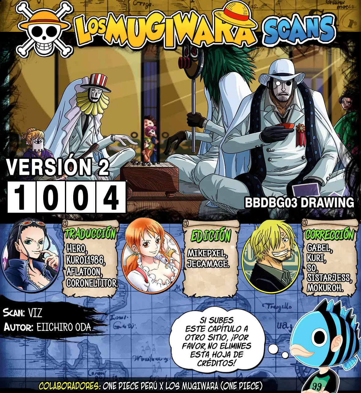 One Piece - Capítulo 1004 - Página 1 - LectorTMOo