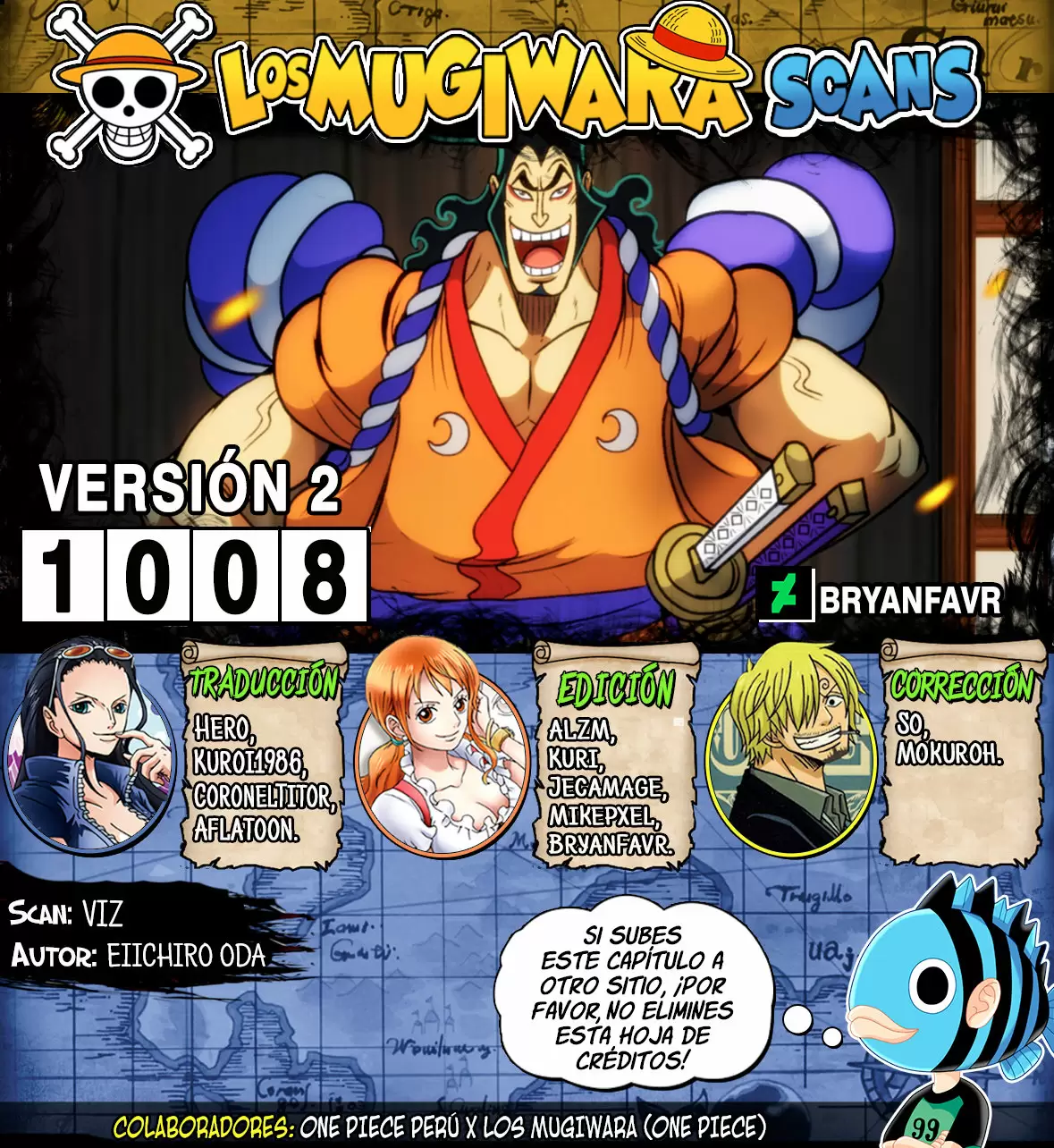One Piece - Capítulo 1008 - Página 1 - LectorTMOo