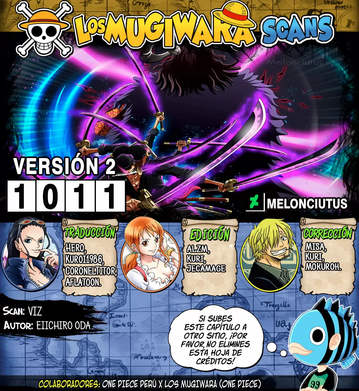 One Piece - Capítulo 1011 - Página 1 - LectorTMOo