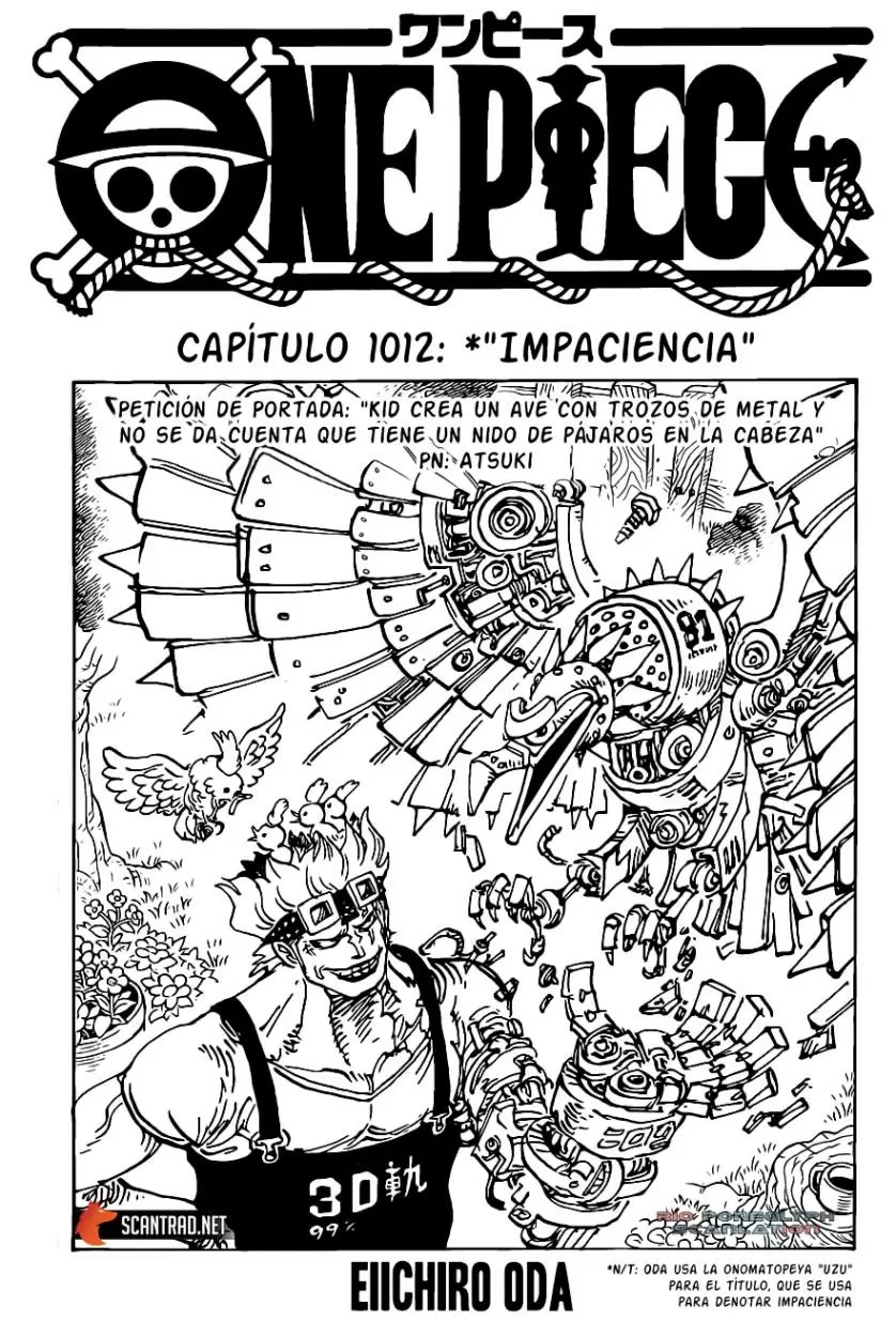 One Piece - Capítulo 1012 - Página 1 - LectorTMOo