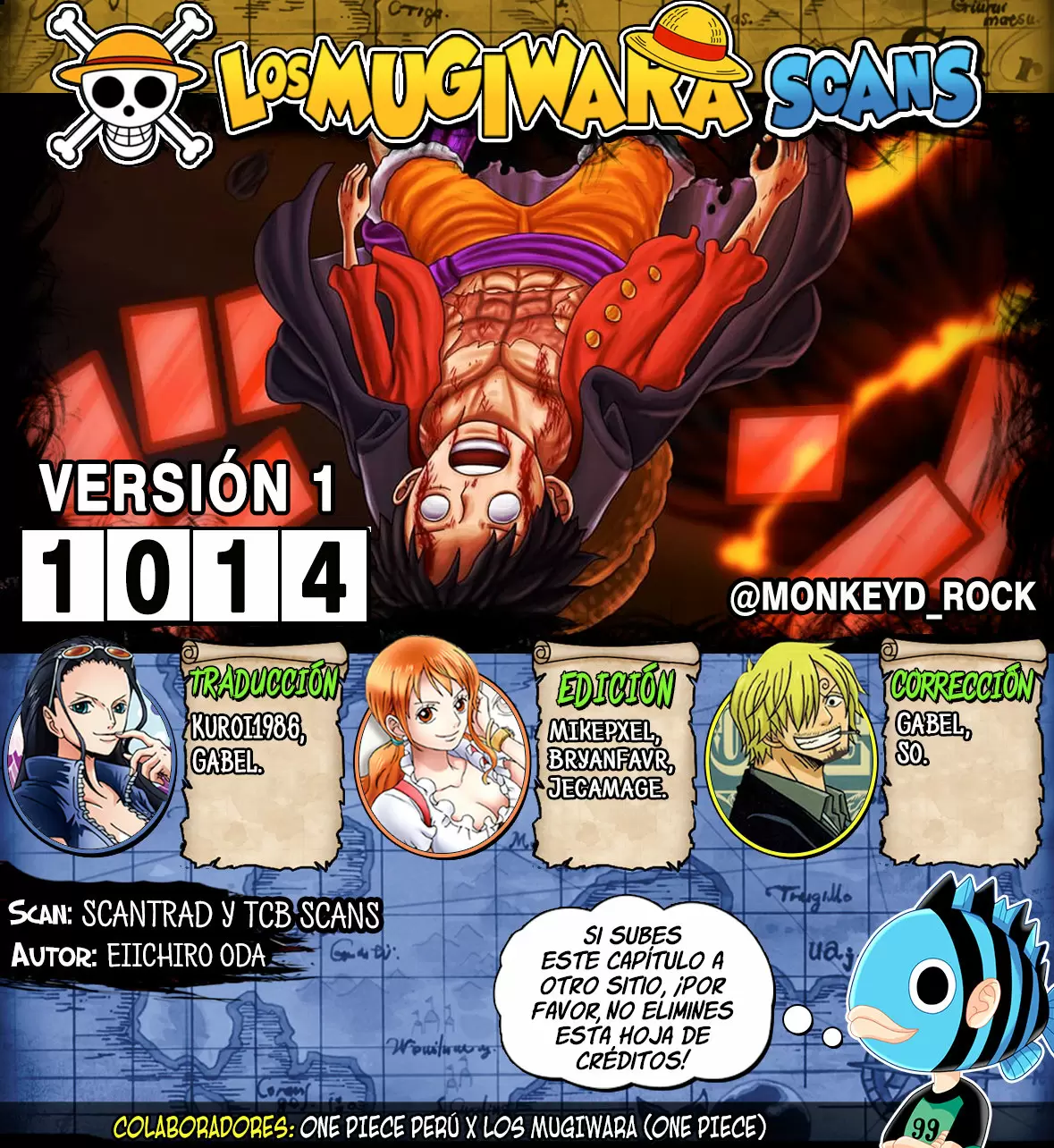 One Piece - Capítulo 1014 - Página 1 - LectorTMOo