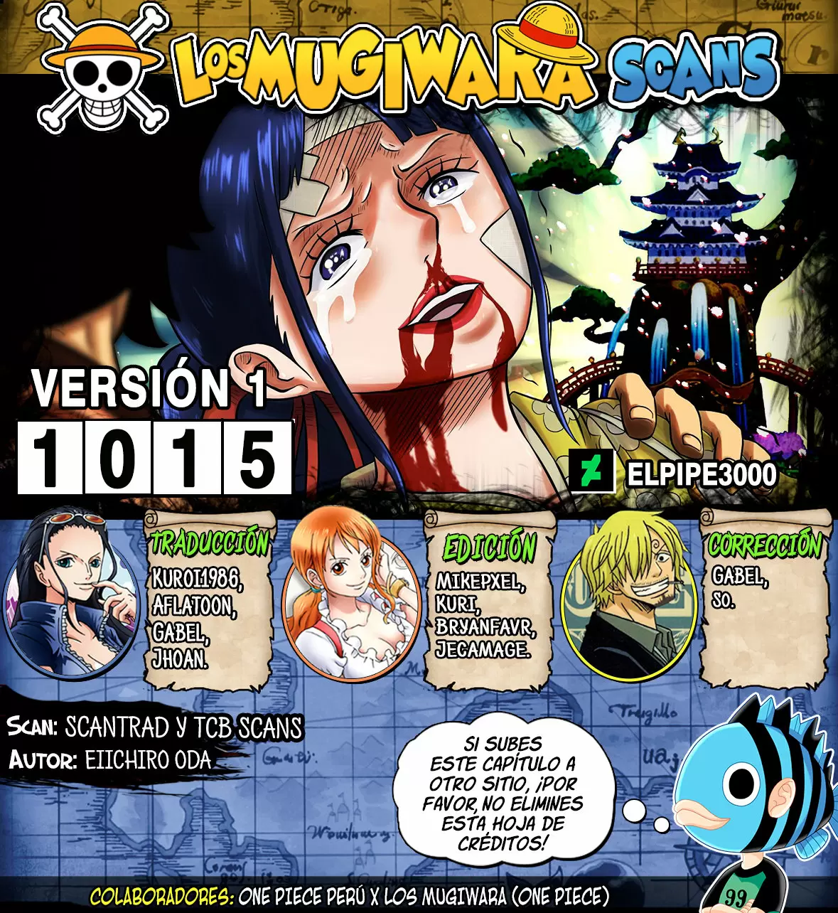 One Piece - Capítulo 1015 - Página 1 - LectorTMOo