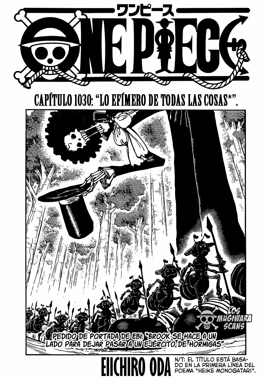 One Piece - Capítulo 1030 - Página 3 - LectorTMOo