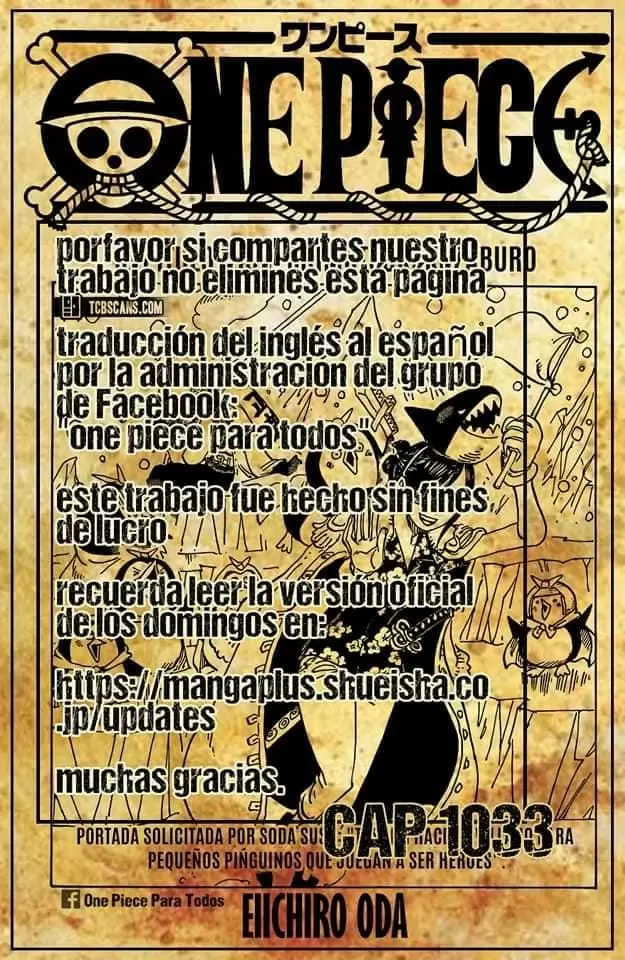 One Piece - Capítulo 1033.1 - Página 1 - LectorTMOo