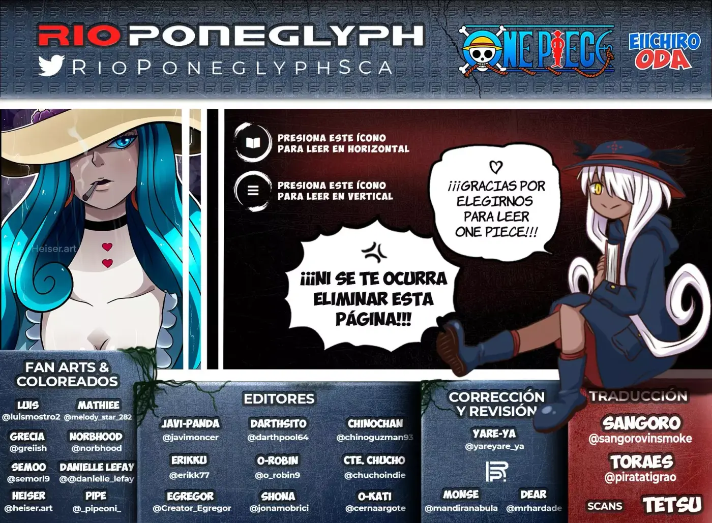 One Piece - Capítulo 1058 - Página 1 - LectorTMOo