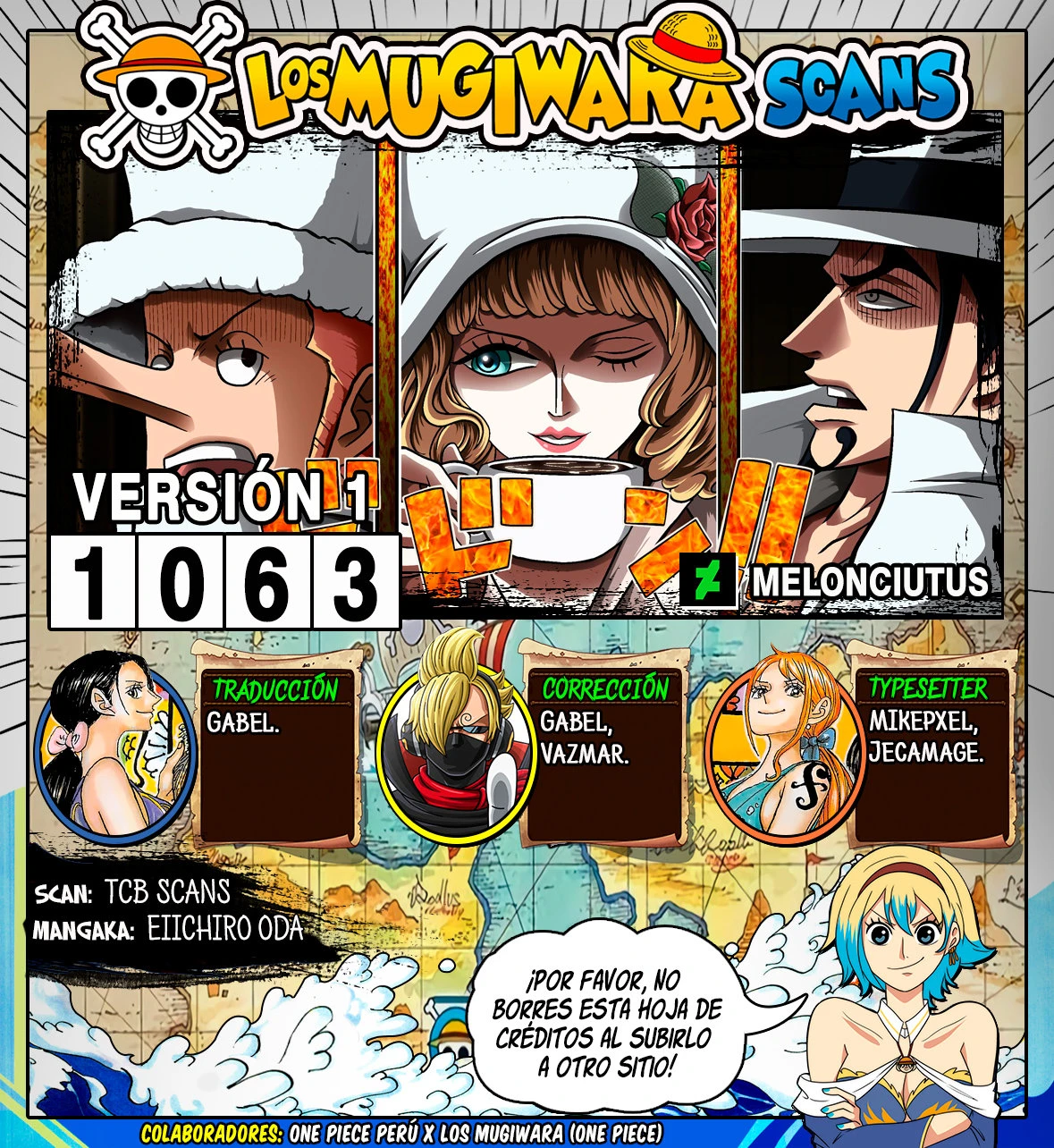 One Piece - Capítulo 1063 - Página 1 - LectorTMOo