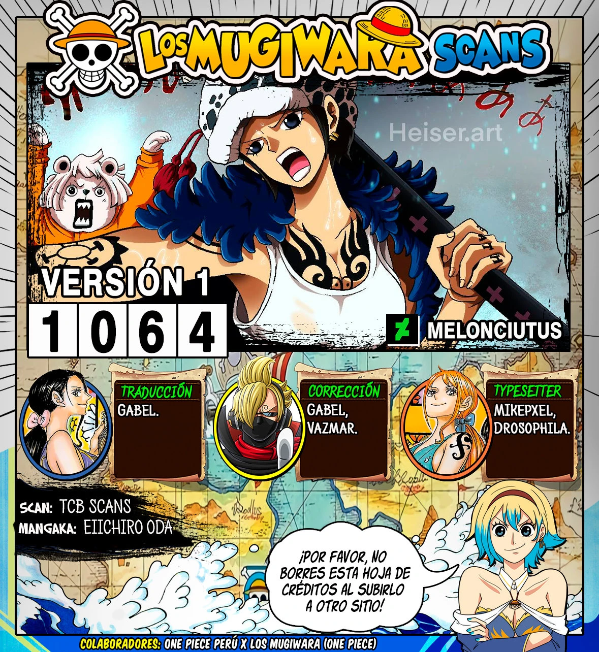 One Piece - Capítulo 1064 - Página 1 - LectorTMOo