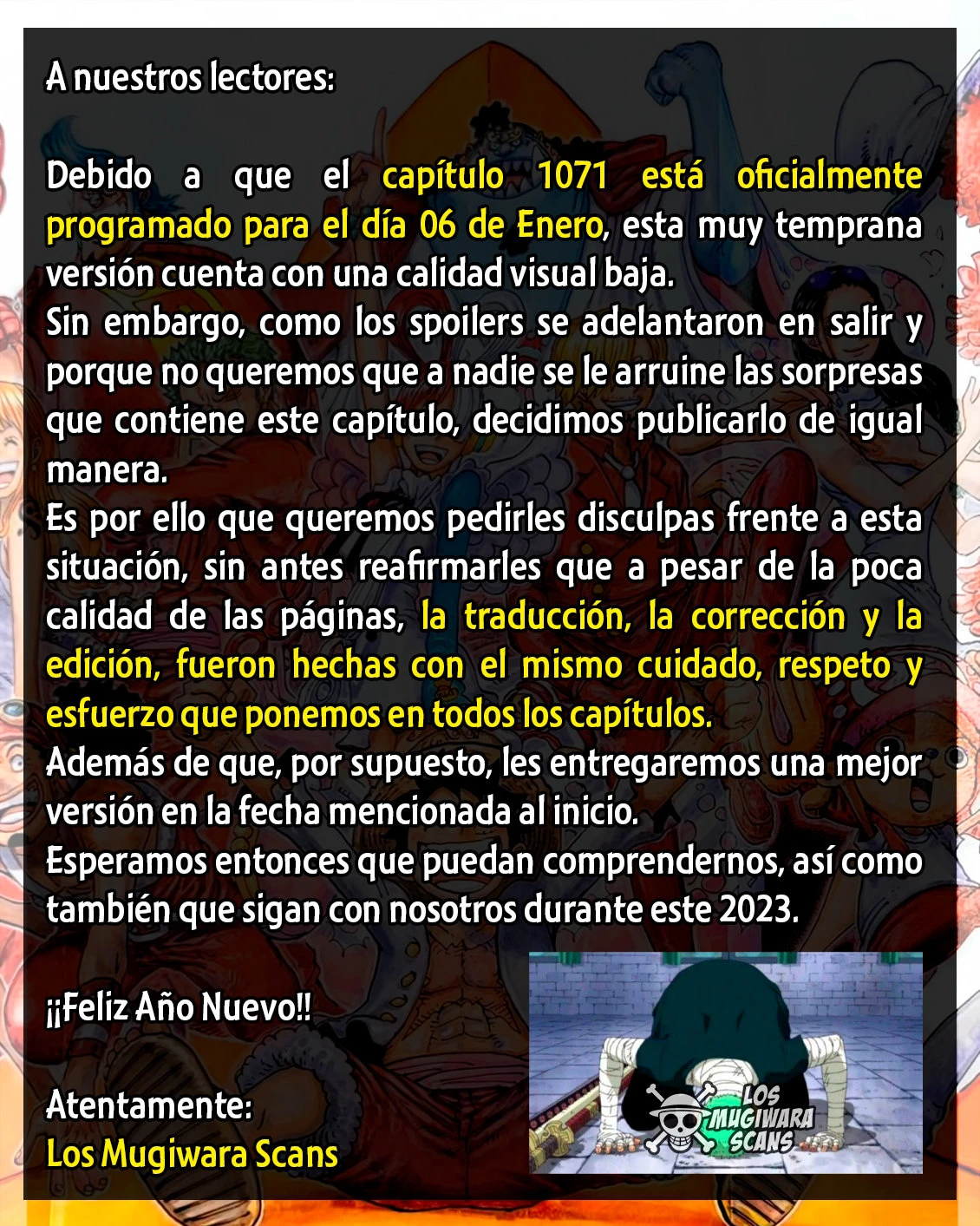 One Piece - Capítulo 1071.5 - Página 2 - LectorTMOo