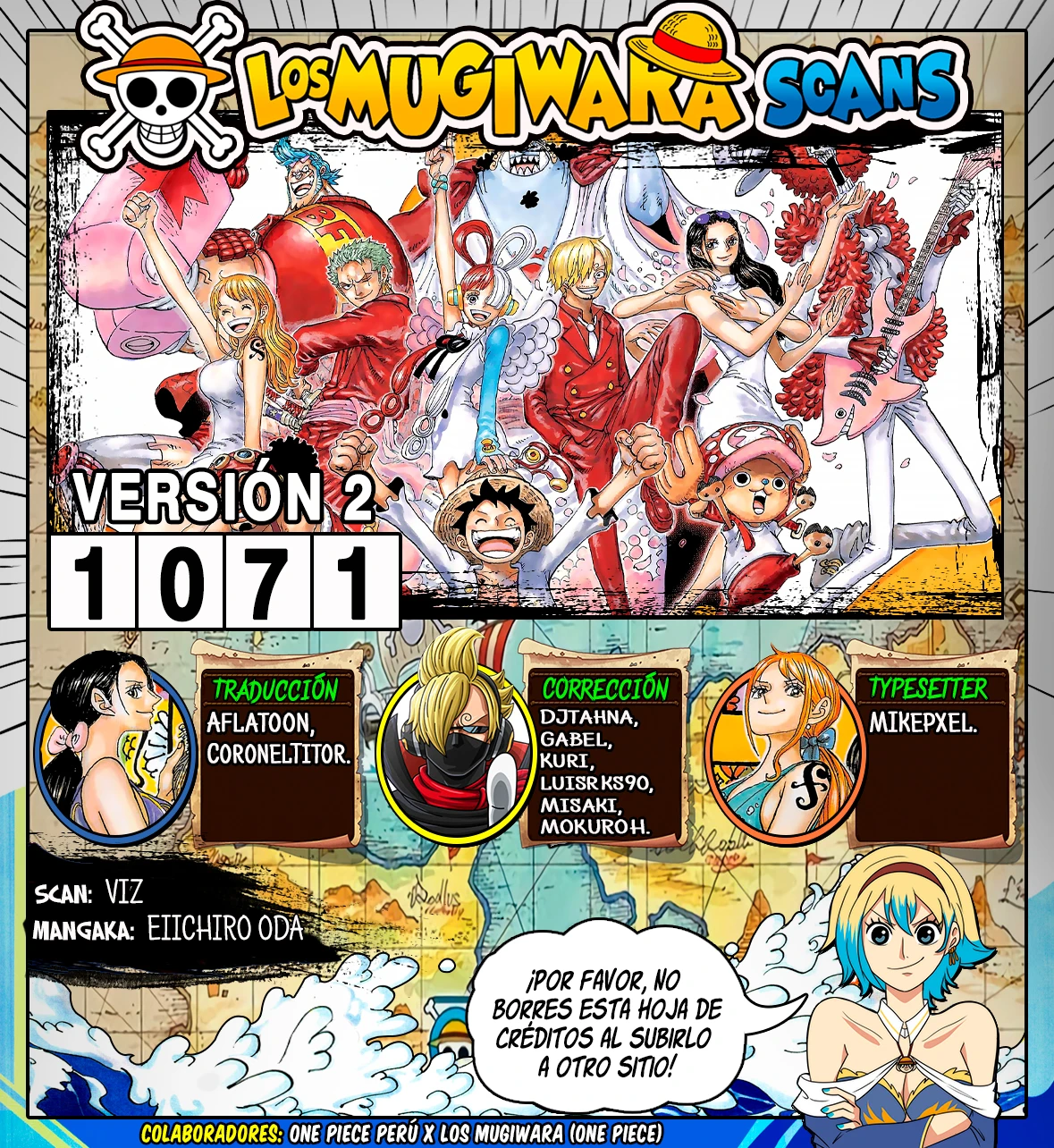 One Piece - Capítulo 1071 - Página 1 - LectorTMOo