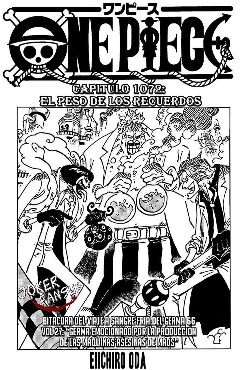 One Piece - Capítulo 1072 - Página 2 - LectorTMOo