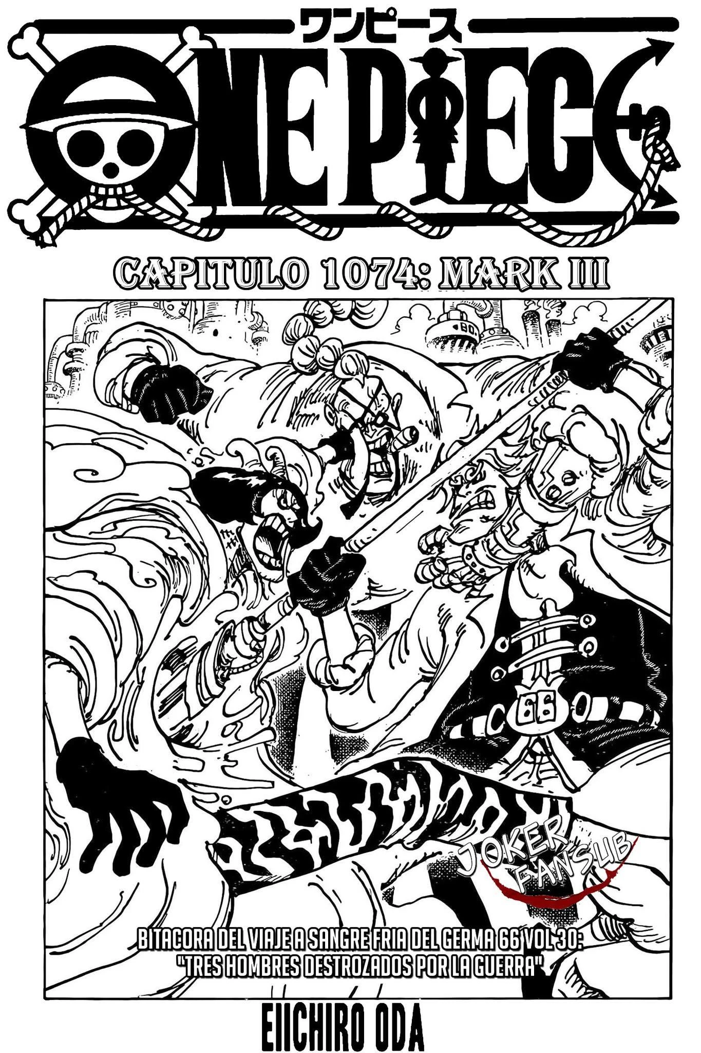 One Piece - Capítulo 1074 - Página 1 - LectorTMOo