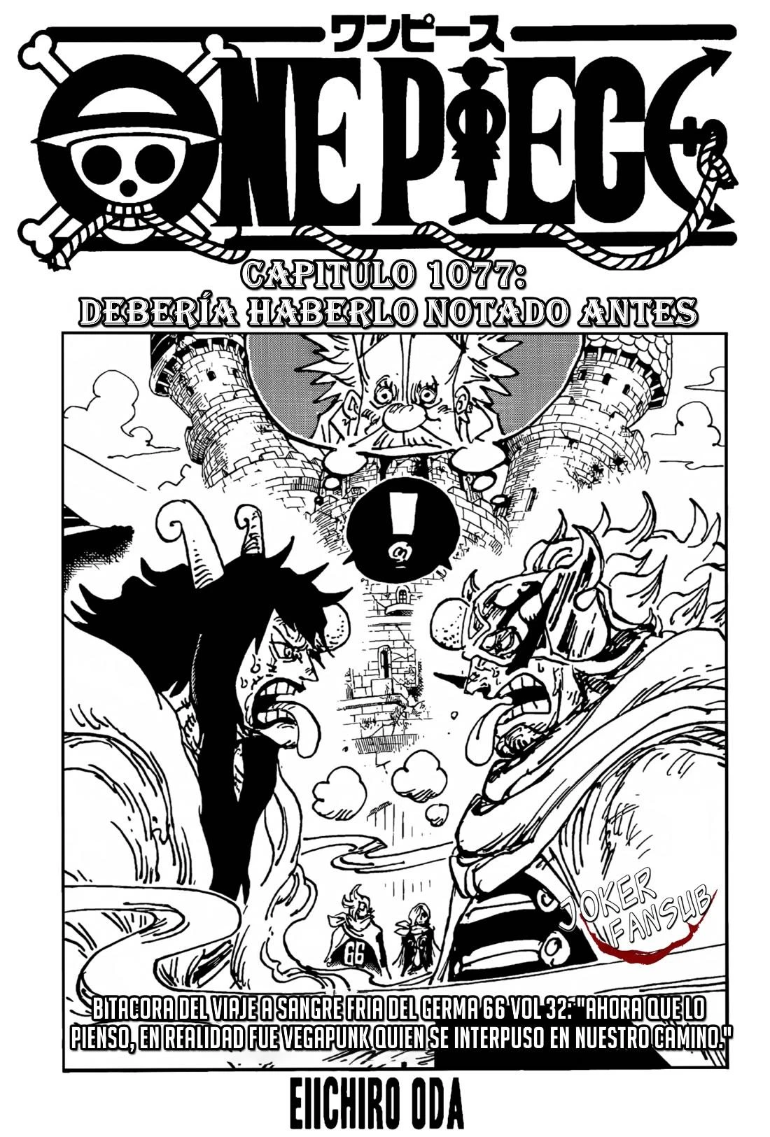One Piece - Capítulo 1077 - Página 2 - LectorTMOo