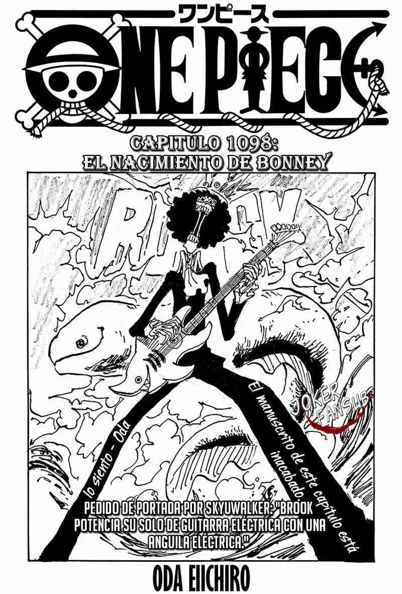 One Piece - Capítulo 1098 - Página 1 - LectorTMOo