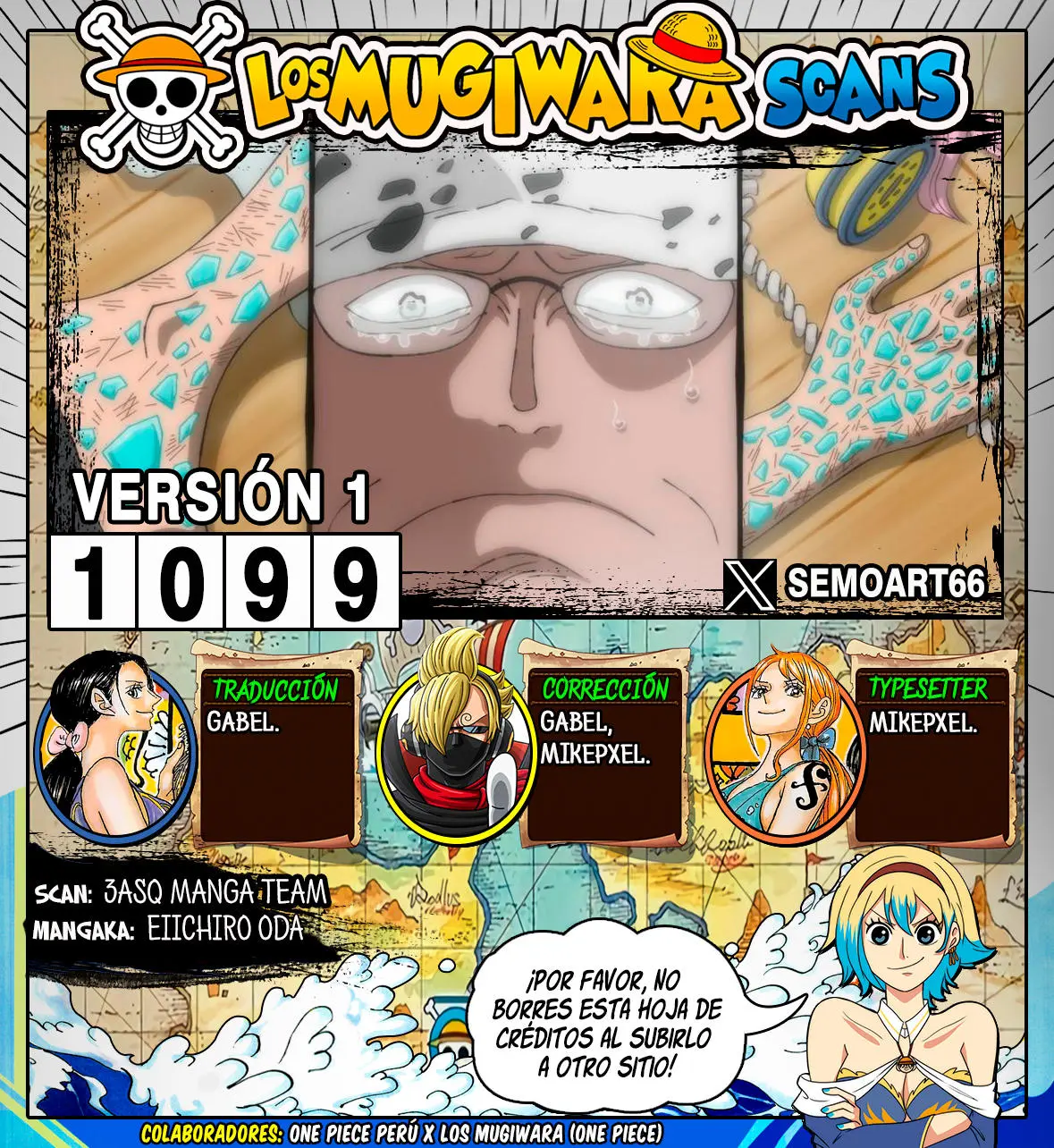 One Piece - Capítulo 1099 - Página 1 - LectorTMOo