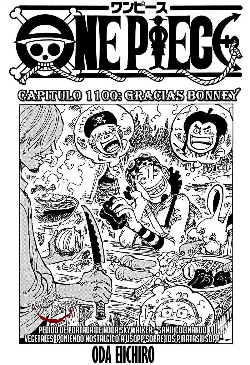 One Piece - Capítulo 1100 - Página 1 - LectorTMOo