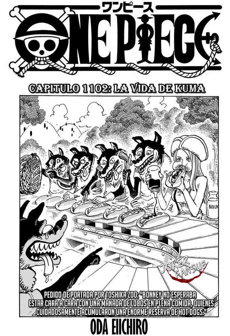One Piece - Capítulo 1102 - Página 1 - LectorTMOo