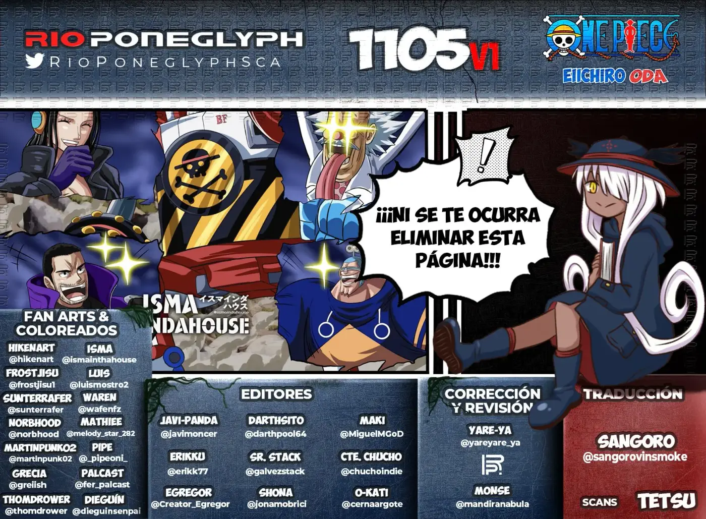 One Piece - Capítulo 1105 - Página 1 - LectorTMOo