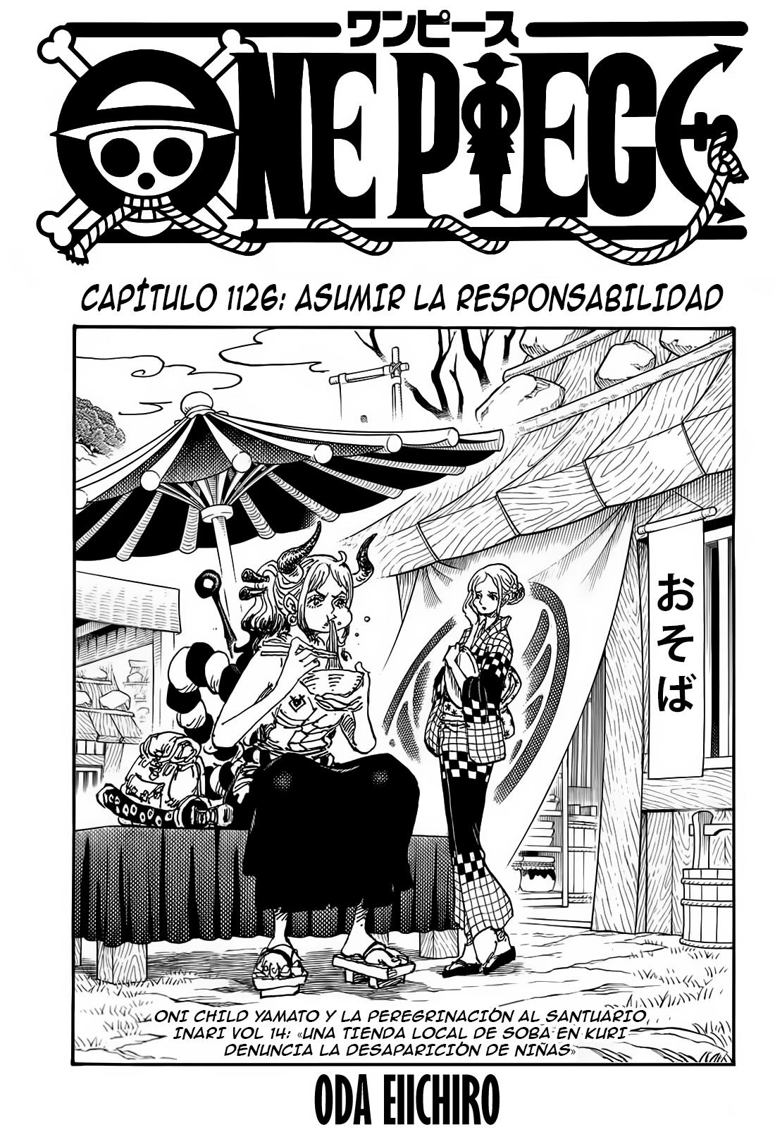 One Piece - Capítulo 1126 - Página 1 - LectorTMOo