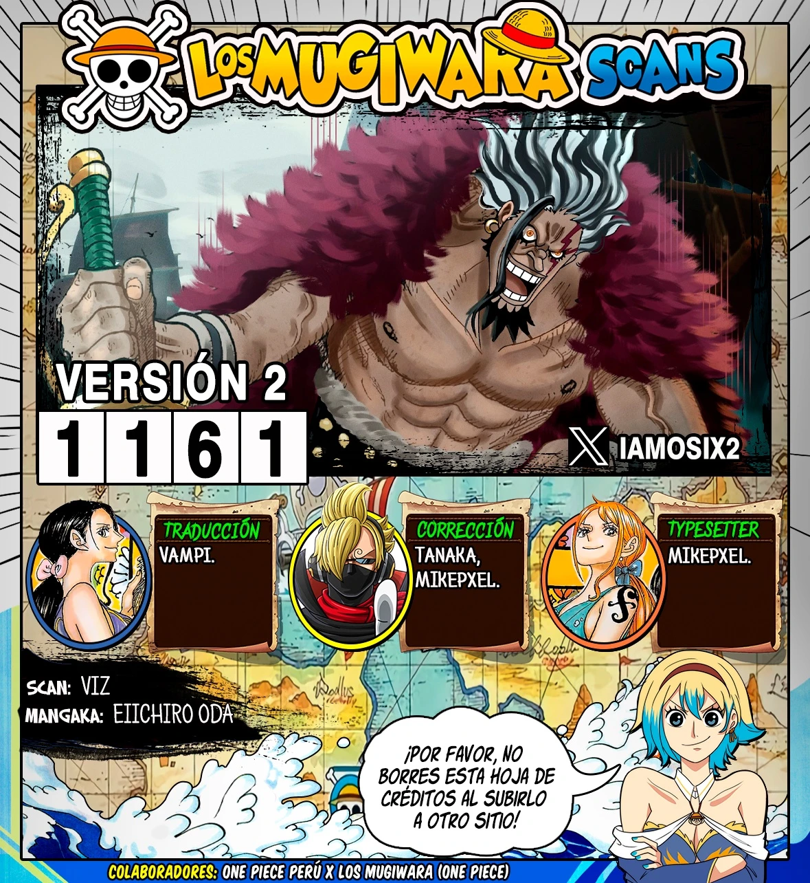 One Piece - Capítulo 1161 - Página 1 - LectorTMOo