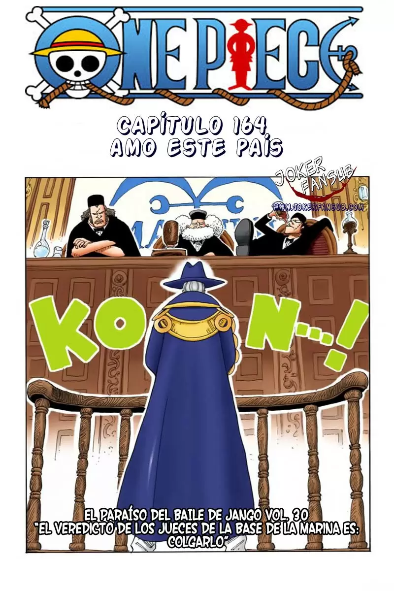 One Piece - Capítulo 164 - Página 1 - LectorTMOo
