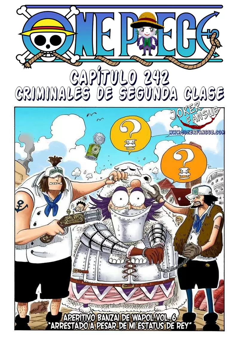 One Piece - Capítulo 242 - Página 1 - LectorTMOo
