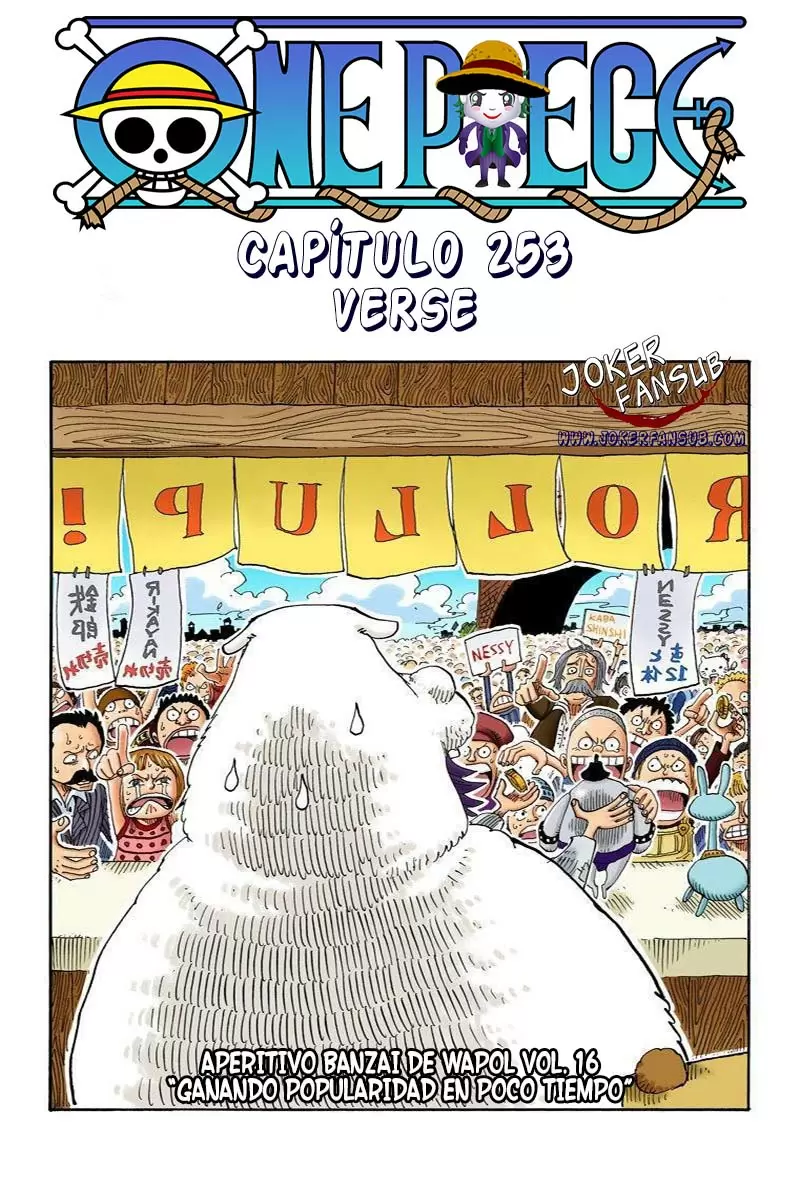 One Piece - Capítulo 253 - Página 1 - LectorTMOo