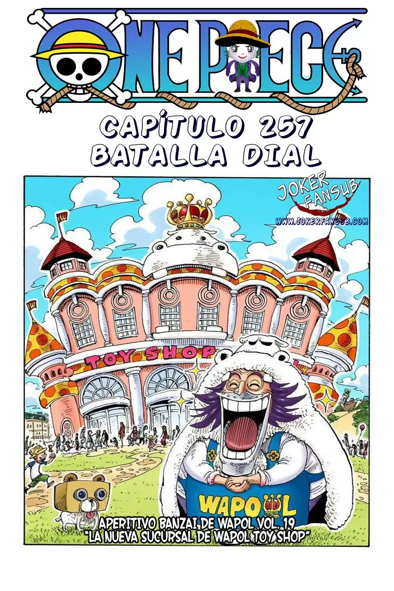 One Piece - Capítulo 257 - Página 1 - LectorTMOo