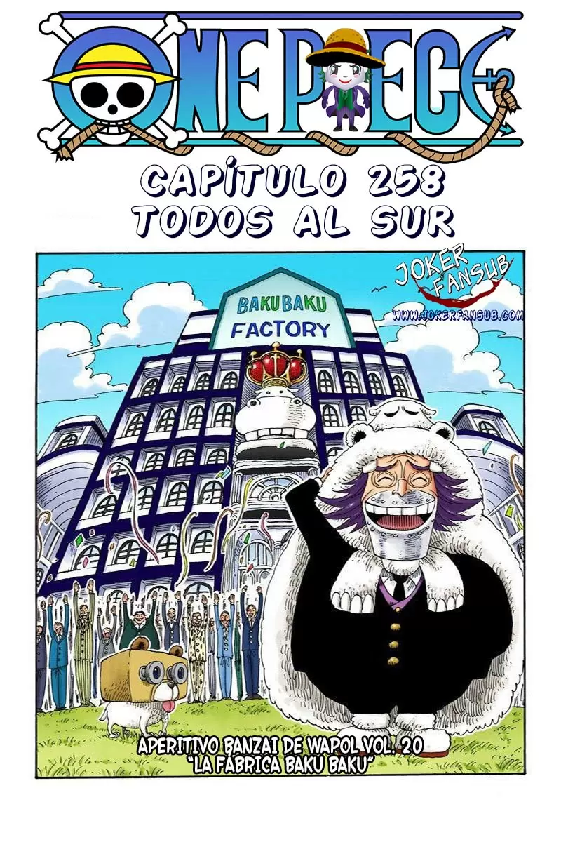 One Piece - Capítulo 258 - Página 1 - LectorTMOo